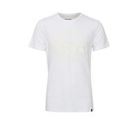 Blend Davis - Camiseta de manga corta para hombre con estampado y cuello redondo Blanco brillante (110601) L