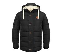 BLEND Frederic Chaquetón Chaqueta De Invierno con Forro De Peluche para Hombre con Cuello Alto, tamaño:XL, Color:Black (70155)