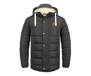 BLEND Frederic Chaquetón Chaqueta De Invierno con Forro De Peluche para Hombre con Cuello Alto, tamaño:XXL, Color:Black (70155)