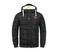 BLEND Frederico Chaquetón Chaqueta De Invierno con Forro De Peluche para Hombre con Capucha, tamaño:XXL, Color:Black (70155)
