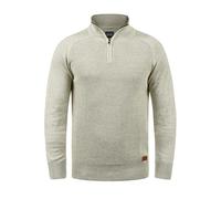 BLEND Ganbolf Jersey De Punto Troyer Suéter Sudadera De Punto Grueso para Hombre con Collar de Troyer De 100% algodón, tamaño:M, Color:Stone Mix (70813)