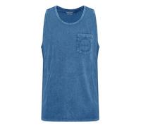 Blend He BHTank Top Camiseta de tirantes para hombre, cuello redondo, 100% algodón, ajuste regular, Navy Peony (194029), M