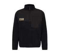 BLEND Jersey 'Masi' negro / blanco M negro / blanco