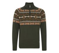 BLEND Jersey 'Nilo' verde / mezcla de colores L verde / mezcla de colores