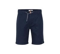BLEND Lenno Pantalón Corto Shorts De Lino Bermuda, tamaño:L, Color:Navy (70230)