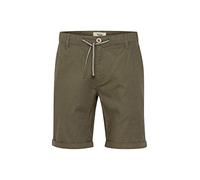 BLEND Lenno Pantalón Corto Shorts De Lino Bermuda, tamaño:XL, Color:Dusty Olive (180515)