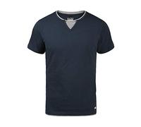 BLEND Leonis Camiseta Básica De Manga Corta T-Shirt para Hombre con Cuello Redondo, tamaño:XL, Color:Navy (70230)