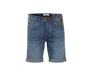 BLEND Martels Pantalón Corto Vaqueros para Hombre Elástico Slim-Fit, tamaño:M, Color:Denim Lightblue (76200)