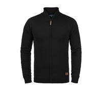 BLEND Norman Cárdigan Chaqueta De Punto Rebeca para Hombre con Cuello Alto con Cremallera, tamaño:M, Color:Black (70155)