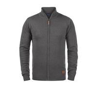 BLEND Norman Cárdigan Chaqueta De Punto Rebeca para Hombre con Cuello Alto con Cremallera, tamaño:XL, Color:Pewter Mix (70817)