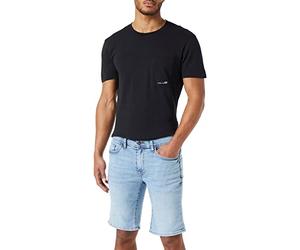 Blend Pantalones Vaqueros Cortos Jean, 200288/Denim Bleach Blue, L para Hombre