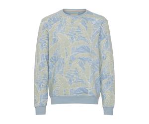 BLEND Sudadera azul claro / verde XL EUR