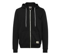 BLEND Sudadera con cremallera 'BHNOAH' negro / blanco XL EUR