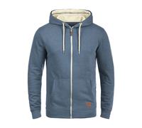 BLEND Sudadera con cremallera 'Hulker' azul L azul