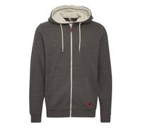BLEND Sudadera con cremallera 'Hulker Teddy' beige / gris M beige / gris
