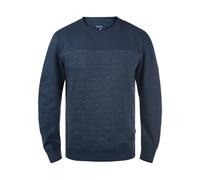 BLEND Sudadera 'Tok' marino / blanco M marino / blanco