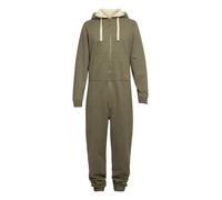 BLEND Traje para estar en casa 'Salinho' verde / blanco M verde / blanco