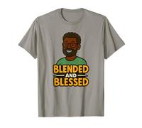 Blended and Blessed - Diseño humorístico de papá para familias Camiseta