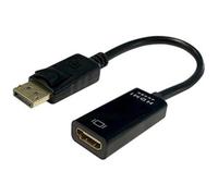 Blendend Adaptador 4K Display Port a HDMI, Alta resolución, Compatible con Audio y Video, Ideal para monitores y proyectores.