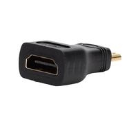 Blendend Adaptador HDMI Hembra a Macho 90°, Color Negro, Ideal para Conexiones en Espacios reducidos y transmisión de Video y Audio