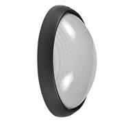 Blendend Aplique exterior de aluminio IP44, 1xE27, medidas 11x32x20.5 cm, color negro, ideal para iluminación en exteriores.