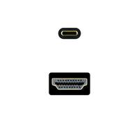 Blendend CABLE CONVERSOR USB-C A HDMI 4K@30HZ 3M, ideal para conectar dispositivos a pantallas externas y transmitir video de alta definición.