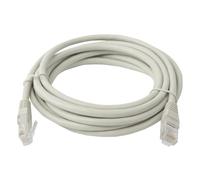Blendend Cable de conexión CAT6 gris de 3 m, alta velocidad de transferencia, ideal para redes y conexión de dispositivos.