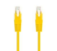 Blendend Cable de red Cat.6 UTP AWG24 amarillo 2.0m - Ideal para conexiones rápidas y estables en redes Ethernet.