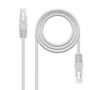 Blendend Cable de red latiguillo categoría 6 UTP, calibre AWG24, longitud de 2.0 metros, ideal para redes domésticas y de oficina, proporciona conexión a internet estable y rápida.