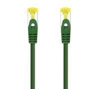 Blendend Cable de red LSZH Cat.6A S/FTP AWG26 verde 30 cm - Ideal para redes de alta velocidad, conexiones seguras y entornos con riesgo de incendio.