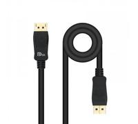 Blendend CABLE DISPLAYPORT 1.4 VESA, DP/M-DP/M, 1.0 M, Transmisión de video 4K, soporte para audio, ideal para monitores y dispositivos multimedia.