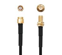 Blendend Cable extensor para antena inalámbrica con conectores SMA hembra a SMA macho, longitud de 4.0 metros, ideal para mejorar la colocación y desempeño de antenas en dispositivos de red.