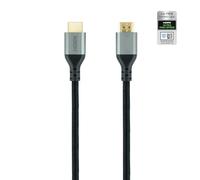 Blendend Cable HDMI 2.1 Ultra High Speed M-M 1.5m, 8K, 60Hz, compatible con ARC y eARC, ideal para conectar dispositivos de alta resolución.