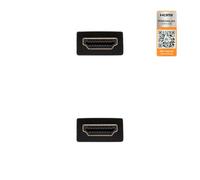 Blendend Cable HDMI V2.0 certificado, 4K@60Hz, 2 metros, conector A/M a A/M, ideal para transmisión de video y audio de alta calidad.
