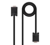 Blendend CABLE SVGA HDB15/M-HDB15/M 3.0M, conexión de video, ideal para proyectores y monitores de computadora.
