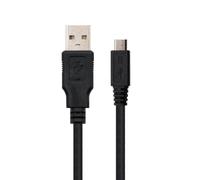 Blendend Cable USB 2.0 Tipo A/M a Micro USB B/M, 0.8 m, ideal para transferencia de datos y carga de dispositivos electrónicos.