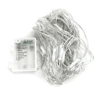 Blendend Cadena de luces planas LED, batería 3AA, colores RGBY, dimensiones 1,5 m x 1,5 m; ideal para decoraciones festivas y ambientaciones.