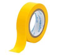 Blendend Cinta aislante de PVC, 0,13 mm de grosor, 17 mm de ancho y 10 m de longitud, ideal para aislamiento eléctrico y reparaciones en general.