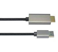 Blendend Conector Display Port macho a HDMI macho, compatible con audio y video, ideal para conectar dispositivos a pantallas o proyectores.