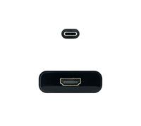 Blendend Conector USB-C a HDMI 4K, 15 cm, Color Negro; Ideal para transmitir Video de Alta definición a Pantallas externas.