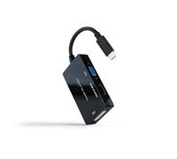 Blendend Conversor USB-C a HDMI, DVI y VGA - Conexión Multipurpose para proyectores y monitores Desde Dispositivos USB-C.
