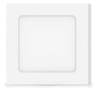 Blendend Downlight LED cuadrado de superficie 6W luz cálida, eficiente, ideal para iluminación general en interiores y ambientes acogedores.