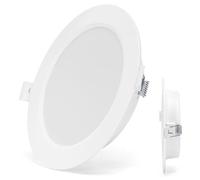 Blendend Downlight LED empotrable redondo 9W luz natural, ideal para iluminación de espacios y ahorro energético.