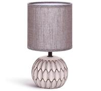 blendend Lámpara de escritorio - lámpara LED de 40W, casquillo E14, cuerpo de cerámica, diseño moderno, ideal para iluminar tu espacio de trabajo.*