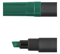 Blendend Marcador permanente tipo cincel, tinta resistente al agua, secado rápido, ideal para escribir en superficies diversas y manualidades.