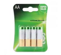Blendend SuperPila alcalina 15A (4 pilas AA alcalinas) - Paquete de 4 pilas AA alcalinas de alto rendimiento para dispositivos electrónicos. Ideal para uso prolongado y confiable.