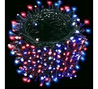 Blendend Tira de luces plana a pilas 3AA, flexible y portátil; ideal para iluminación decorativa y acentos en espacios reducidos.