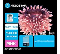 Blendend Tira de luces plana alimentada por pilas 3AA, ideal para decoración, iluminación de espacios y ambientación de eventos.