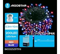 Blendend Tira de luces plana portátil con pilas 3AA, ideal para decoración y zonas con poca iluminación.