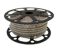 Blendend Tira LED roja de alto voltaje, 50m, 10mm, ideal para iluminación decorativa y señalización en exteriores.